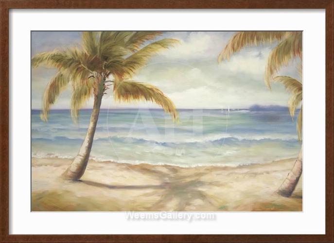 Shoreline Palms II by Marc Lucien